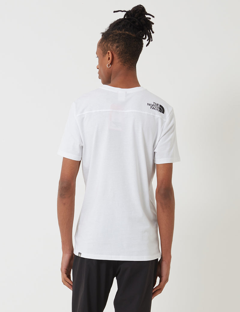 ノースフェイスライトTシャツ-TNFホワイト