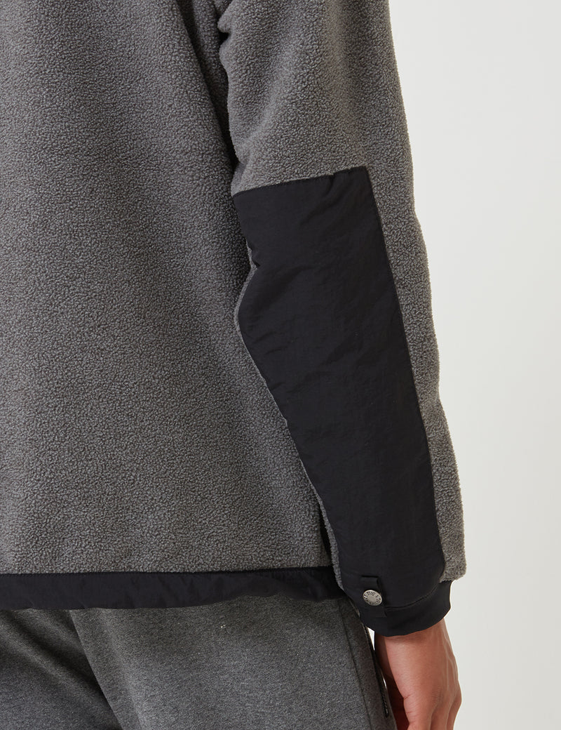 North Face Denali 2 Fleece Jacket - Charcoal Heather Grey