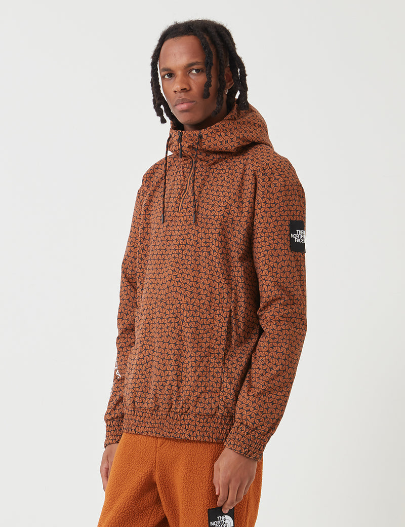 North Face Windwall Insulated Anorak Jacket - Caramel Cafe