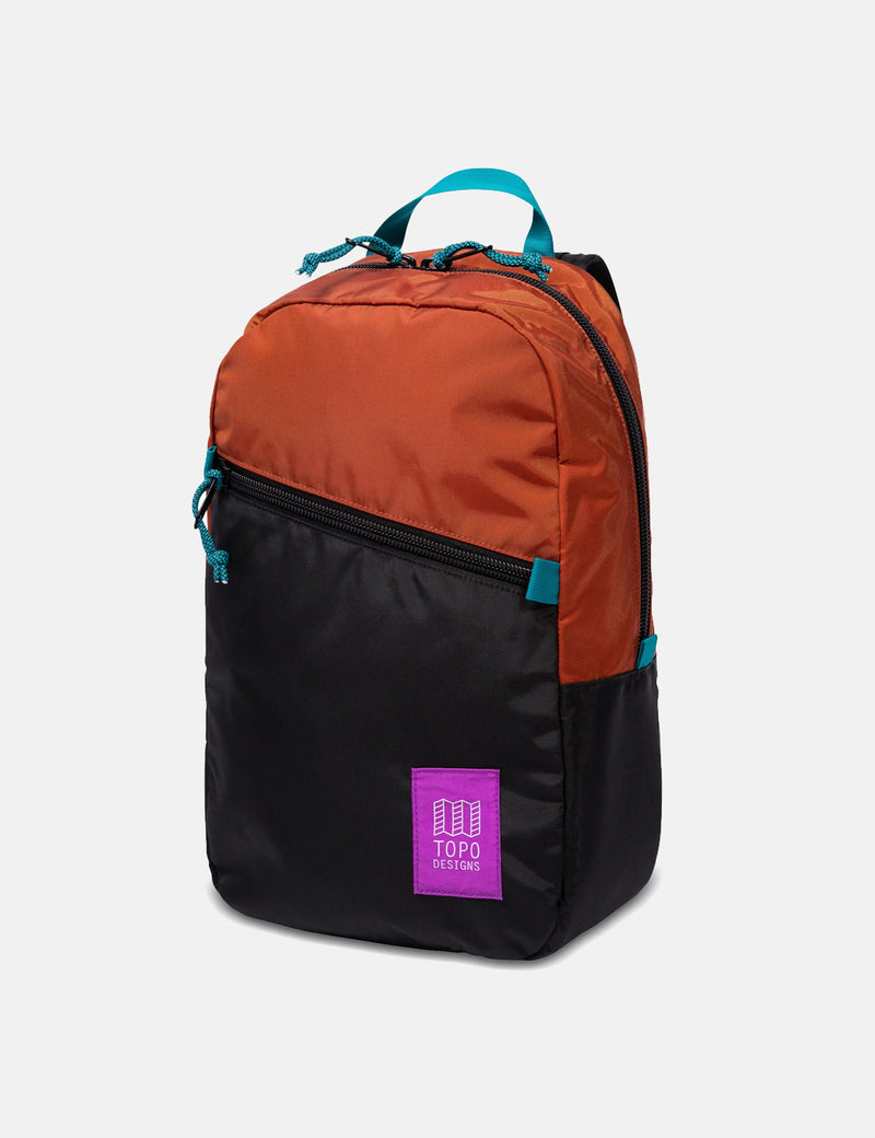 Topo Designs Light Pack - Clay/Black