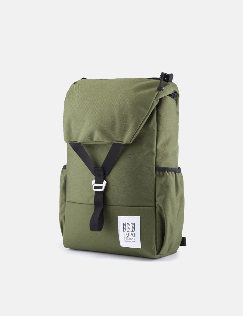 Topo Designs Y-Pack Rucksack - Olive Green
