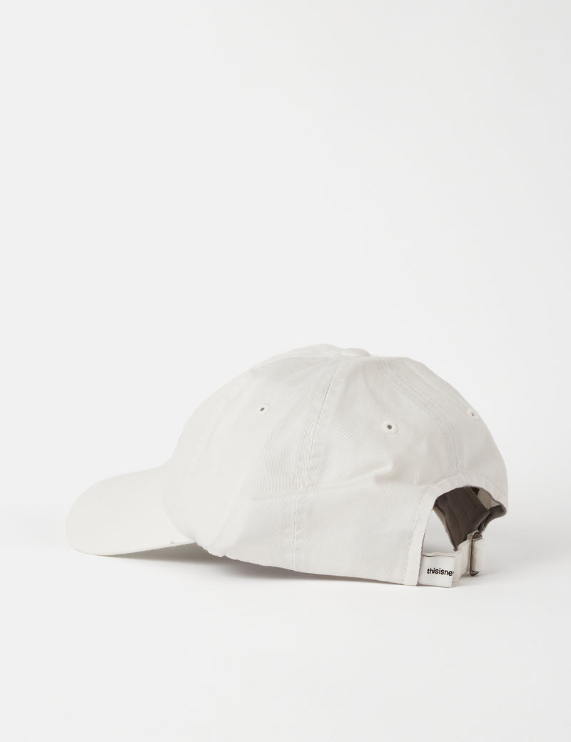 Thisisneverthat T-Logo Cap - Ivory White