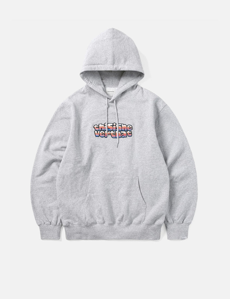 Thisisneverthat multi colored hooded sweatshirt navy Clearance