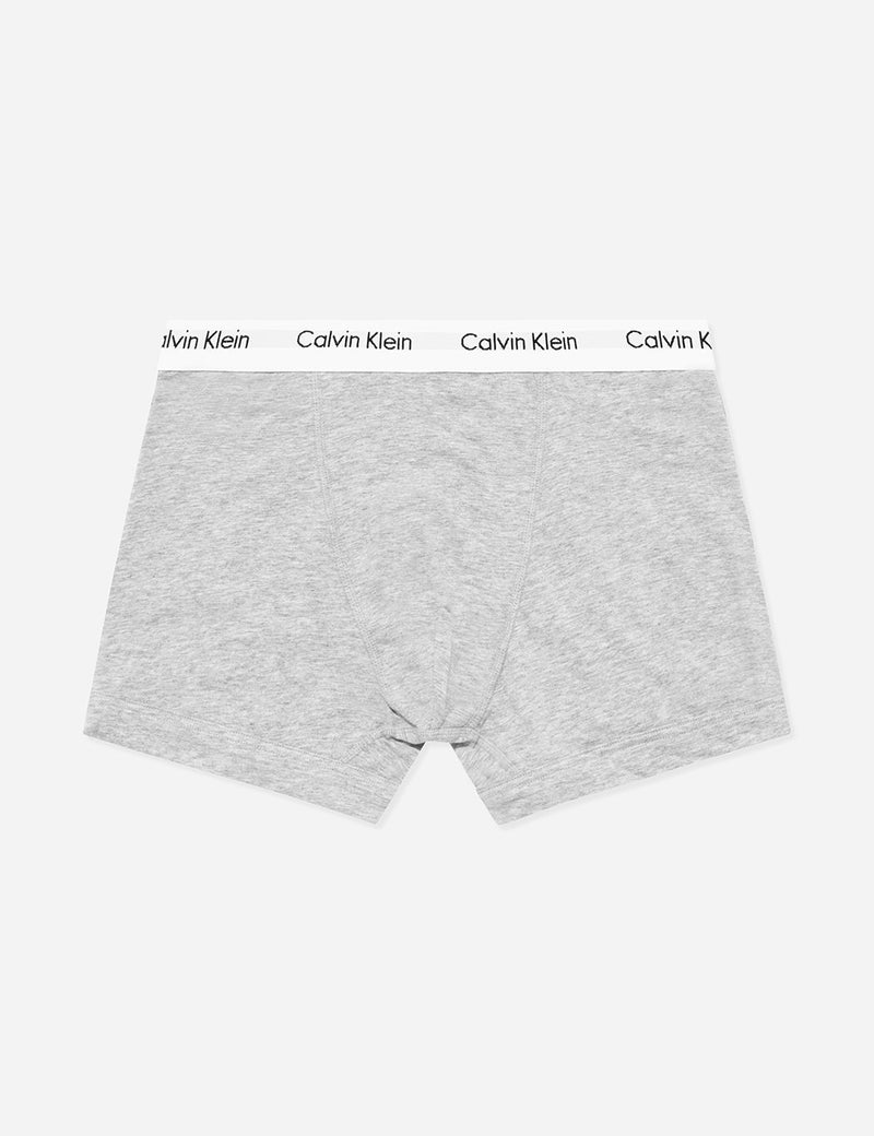 Caleçon Calvin Klein 3 Pack - Noir/Blanc/Gris Chiné