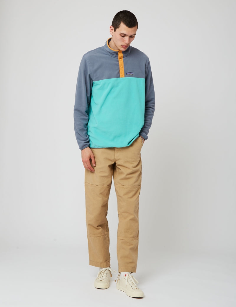 Patagonia Micro D Snap-T Fleece Pullover - Fresh Teal