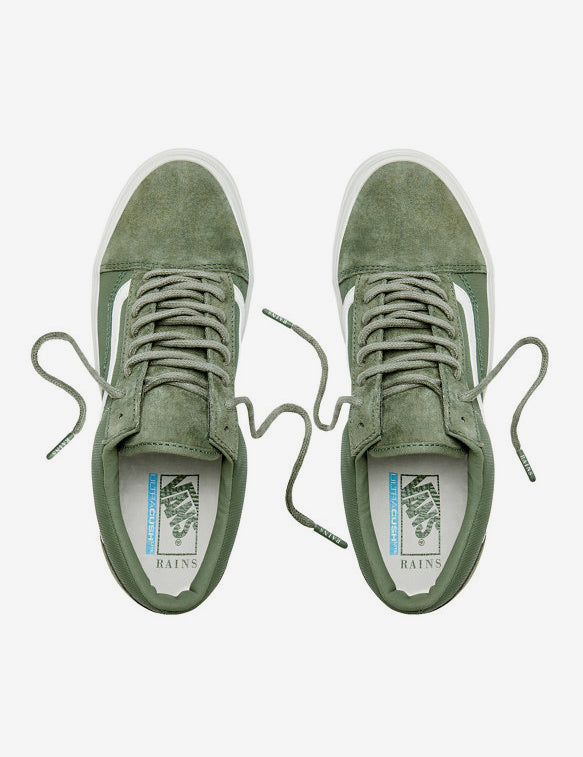 Vans x Rains Old Skool Light - Clover Green/Turtledove