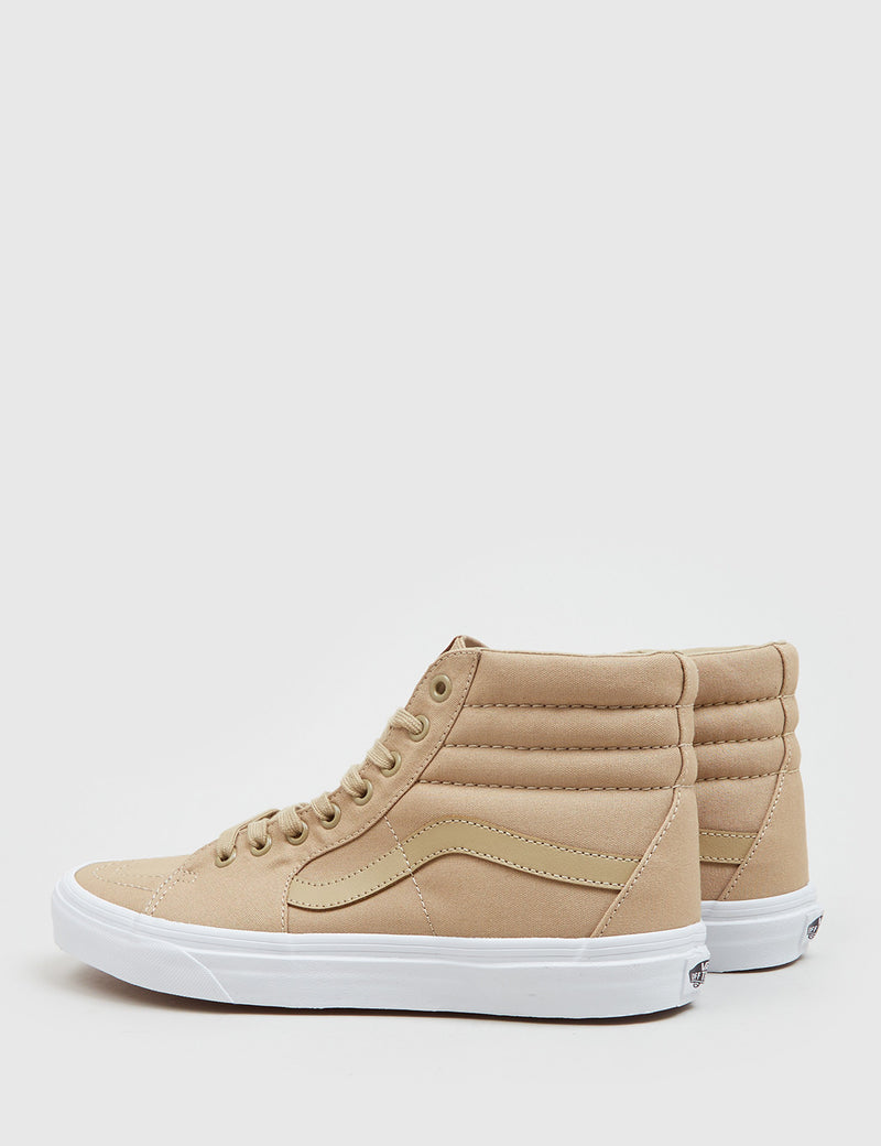 Vans SK8-Hi Trainers（Mono Canvas）-カーキ/トゥルー