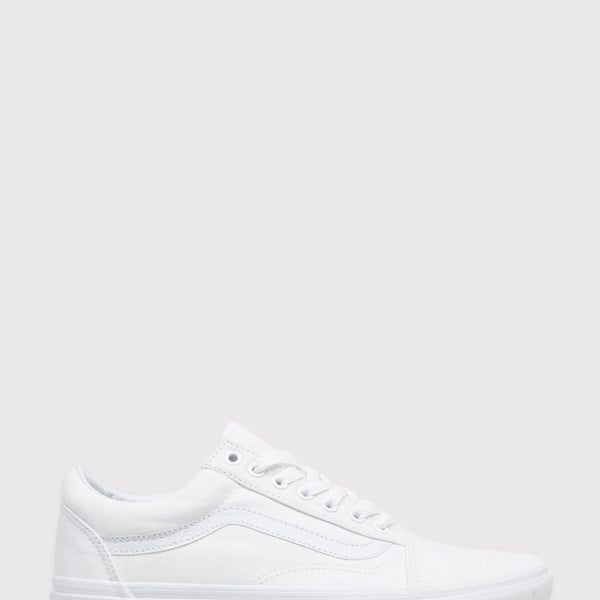 Vans old sales skool pure white