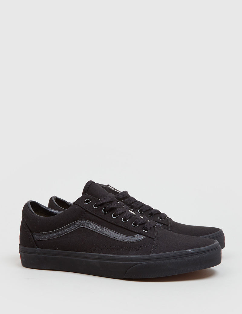 Vans Old Skool (Canvas) - Noir/Noir