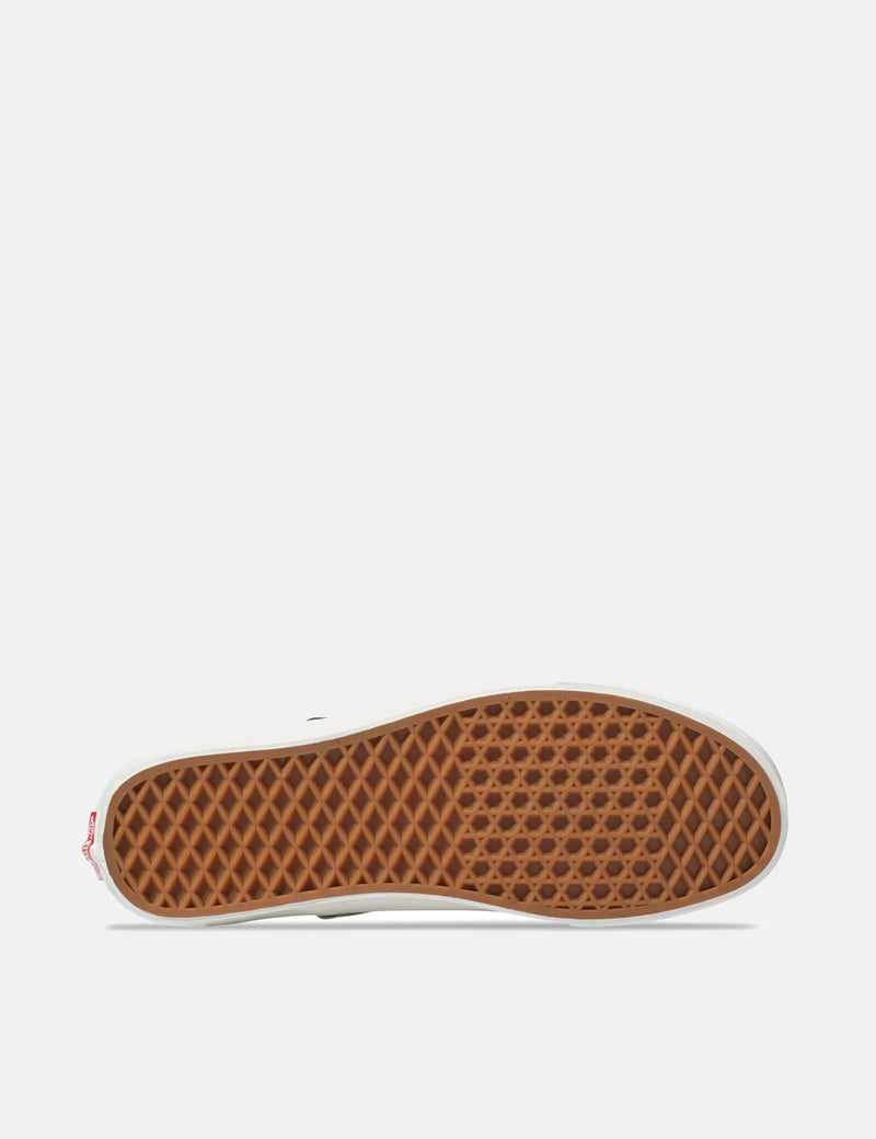 Vans Classic Slip-On 98 DX (Canvas) - White/OG Emerald/Big Stripes