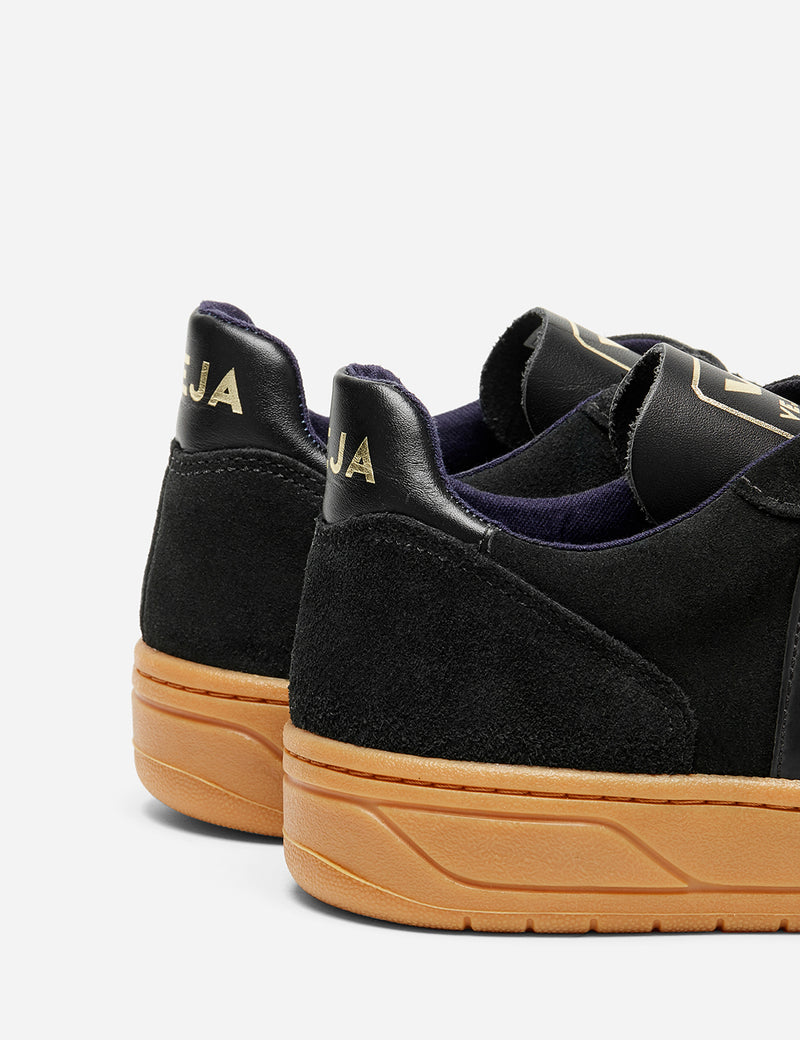 Veja black suede clearance