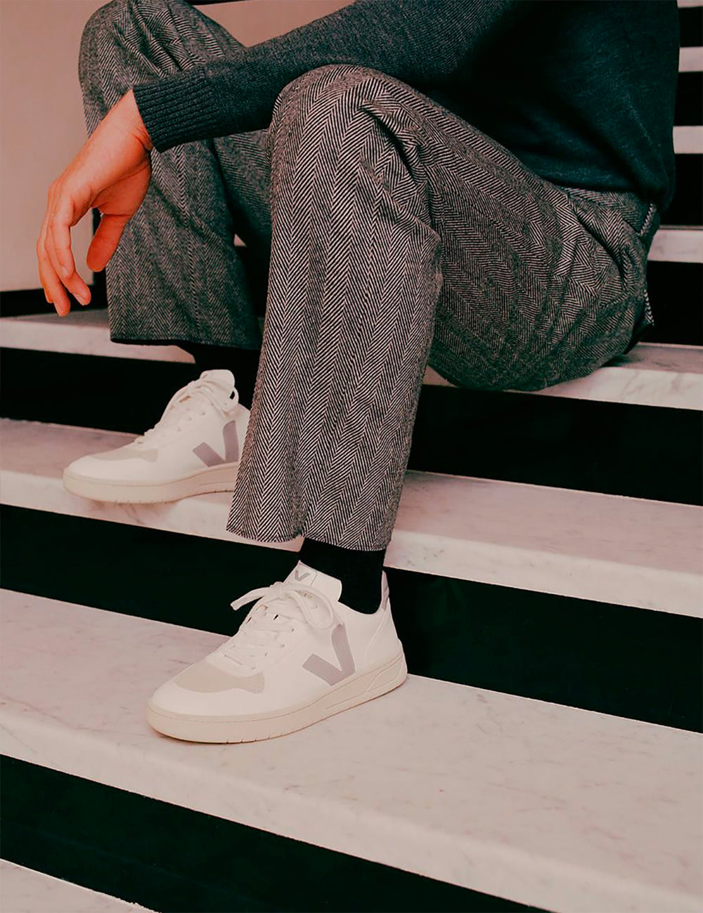 Veja V 10 CWL Trainers Full White Natural I URBAN EXCESS
