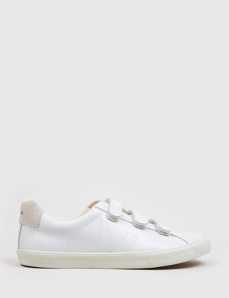 Veja Esplar Trainers - Extra White/Natural Leather