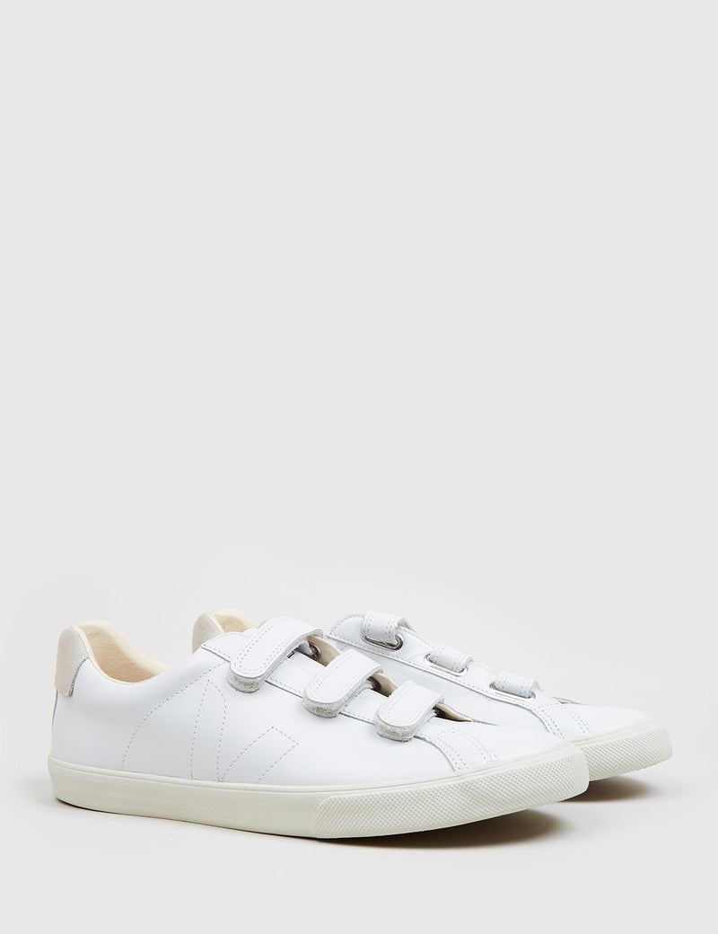 Veja Esplar Trainers - Extra White/Natural Leather