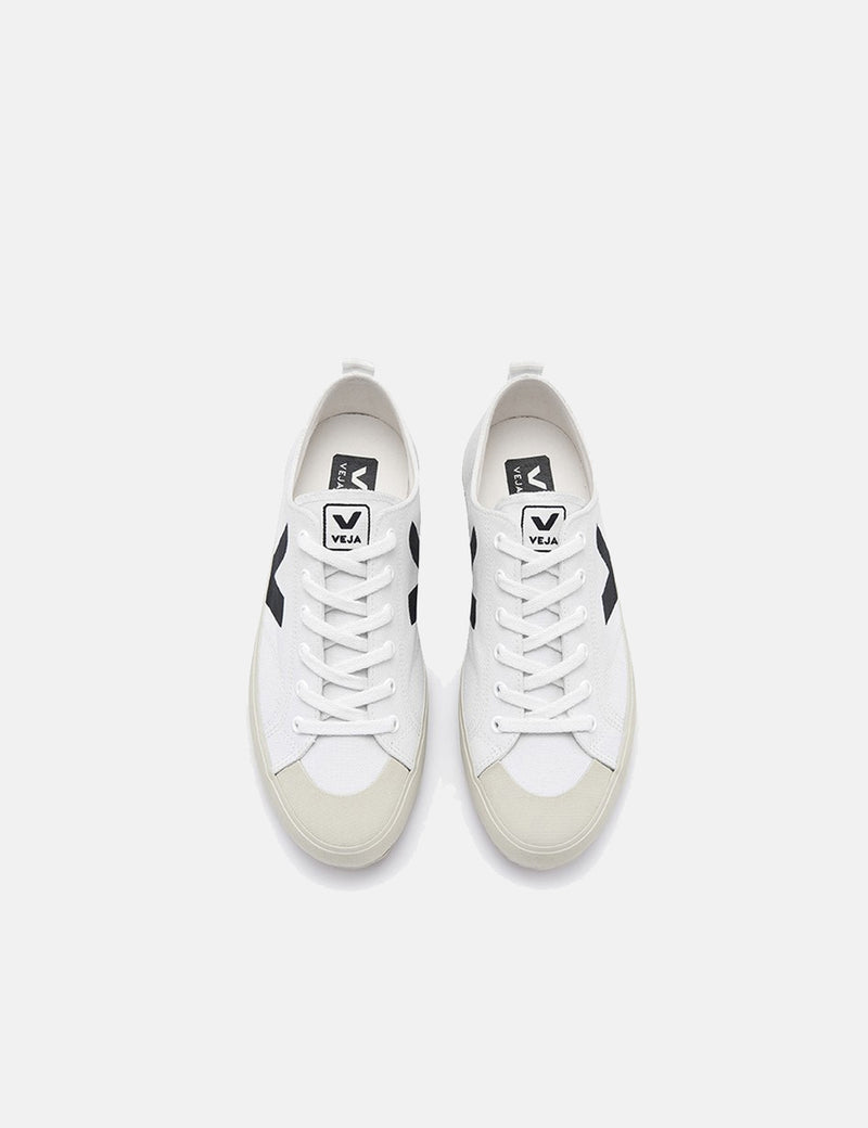 Veja Nova Canvas Trainers - White/Black