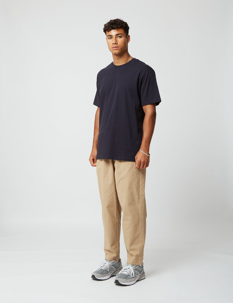 T-shirt Bhode (Bio/Origine Canada, 9oz) - Bleu nuit