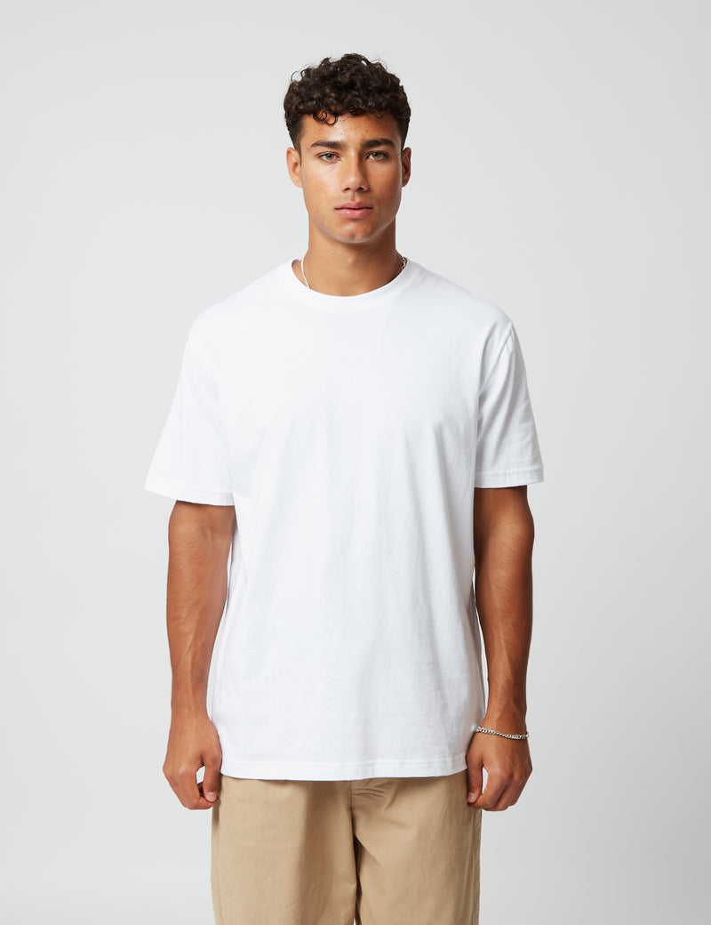 Bhode Tシャツ（オーガニック/カナダ製、9オンス）-ホワイト
