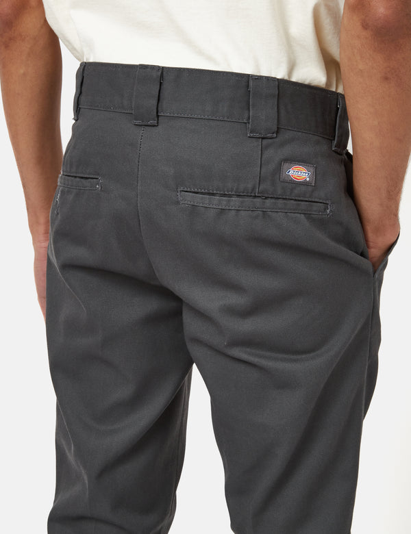 ディッキーズ872ワークパンツ（スリム）-チャコールグレー