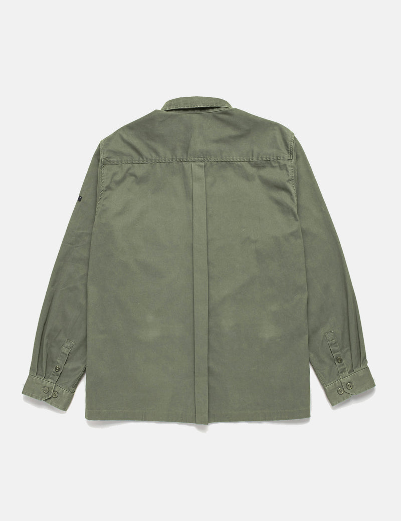 SCRT Worker Shirt Jacket - Washed Green