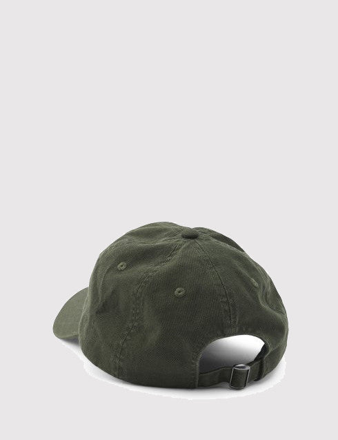 Wood Wood Low Profile Cap - Duffel Bag Green