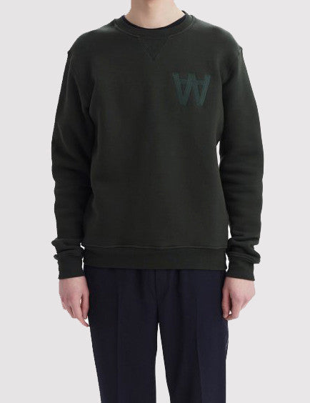 Wood Wood Houston Knit Sweatshirt - Black