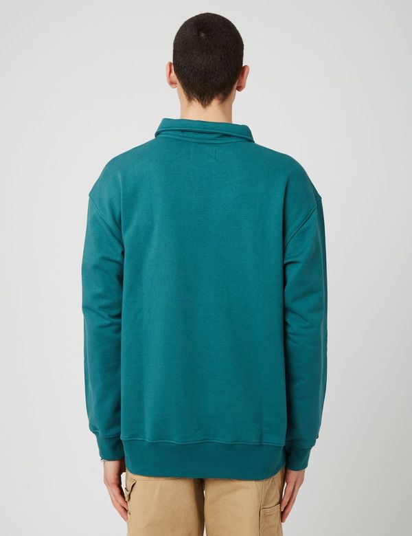 Sweat Parlez Cardinal Quarter Zip - Sarcelle
