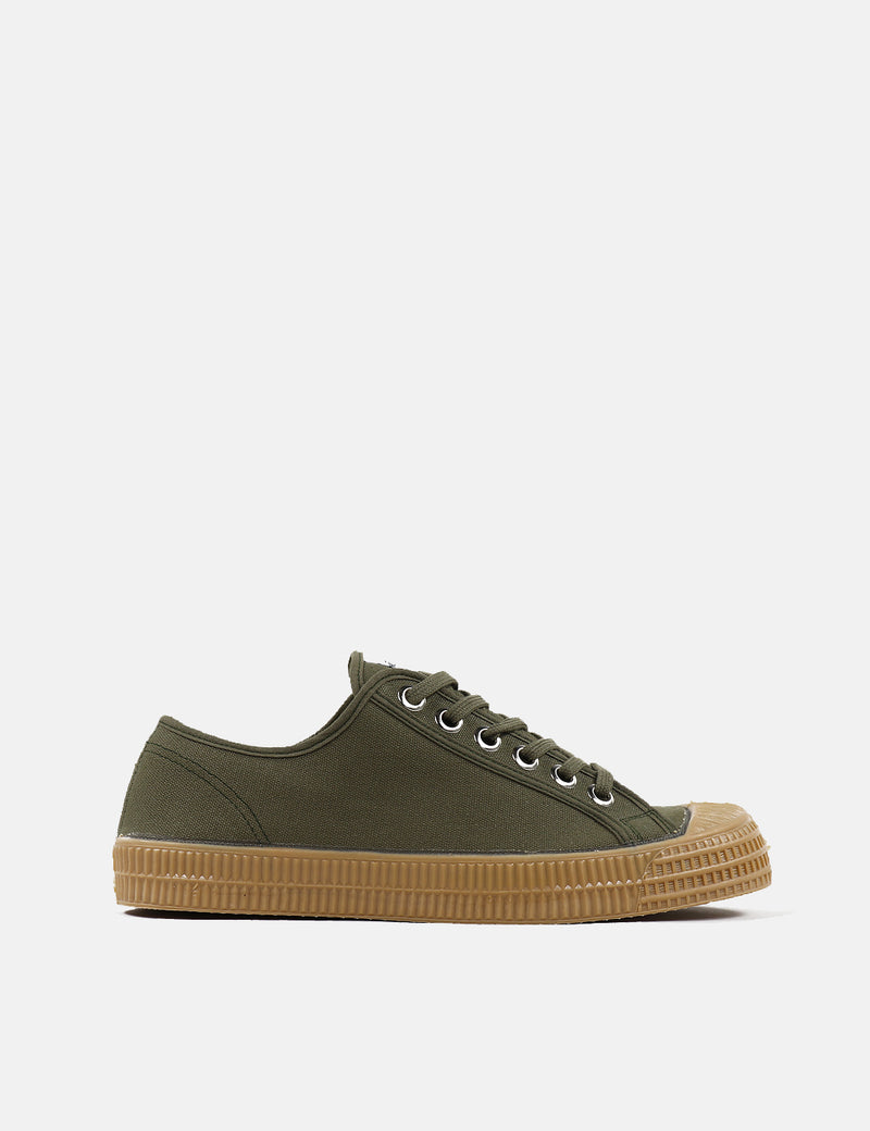 Novesta Star Master Trainers (Canvas) - Military Green/Gum