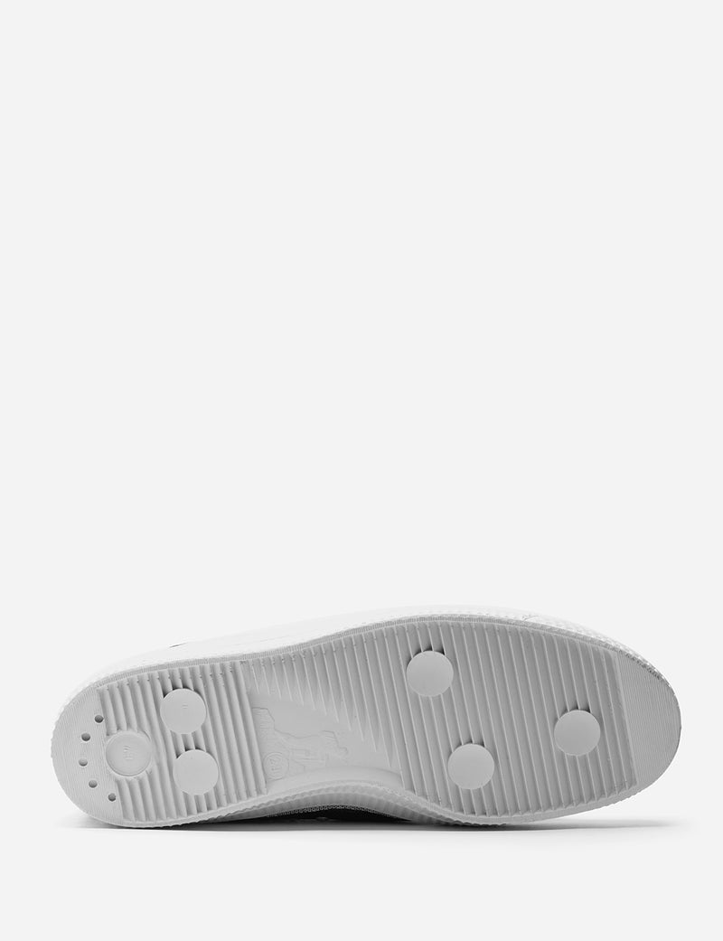 Novesta Star Dribble Hi Trainers（Canvas）-ブラック