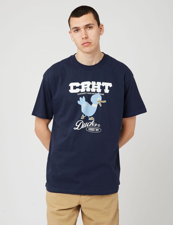 Carhartt-WIP CRHT Ducks T-Shirt - Bleu
