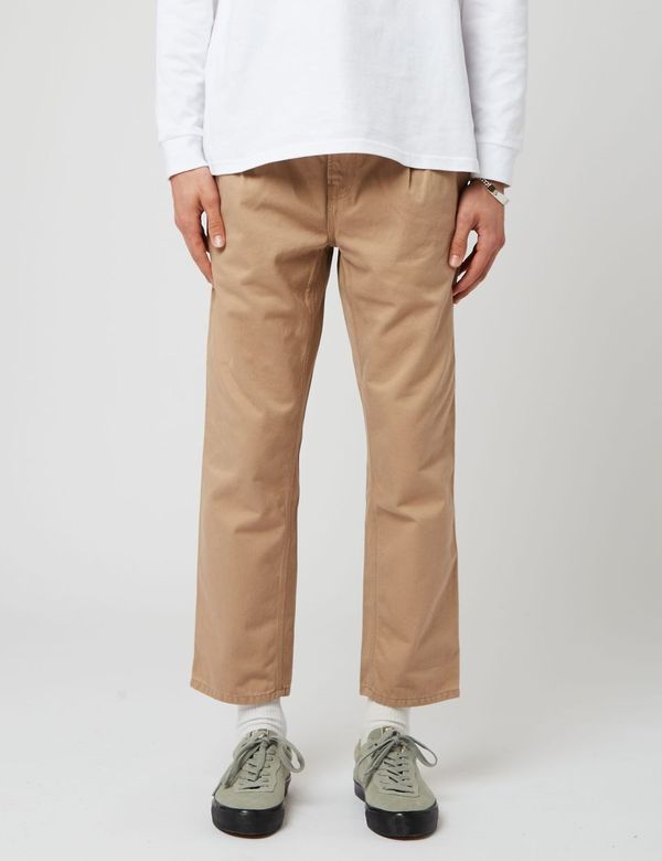Carhartt-WIP Pantalon Abbott (coupe fuselée) - Nomad Brown