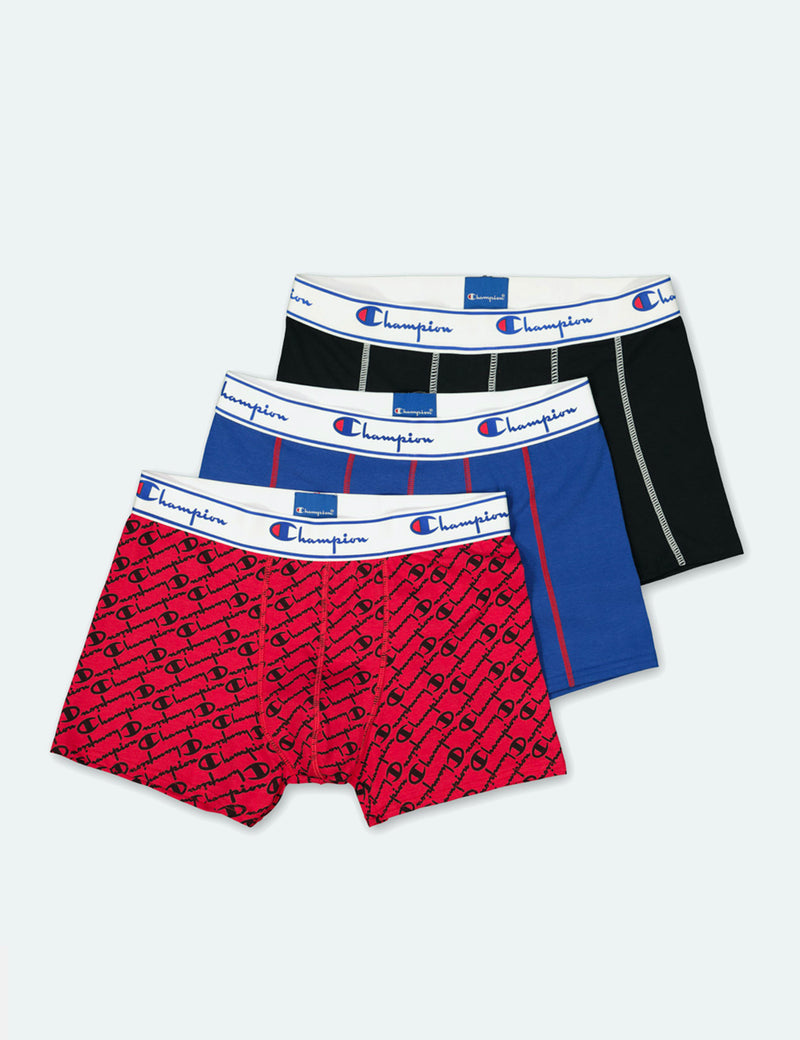 Champion Boxer Shorts (3 pack) - Multi Colour