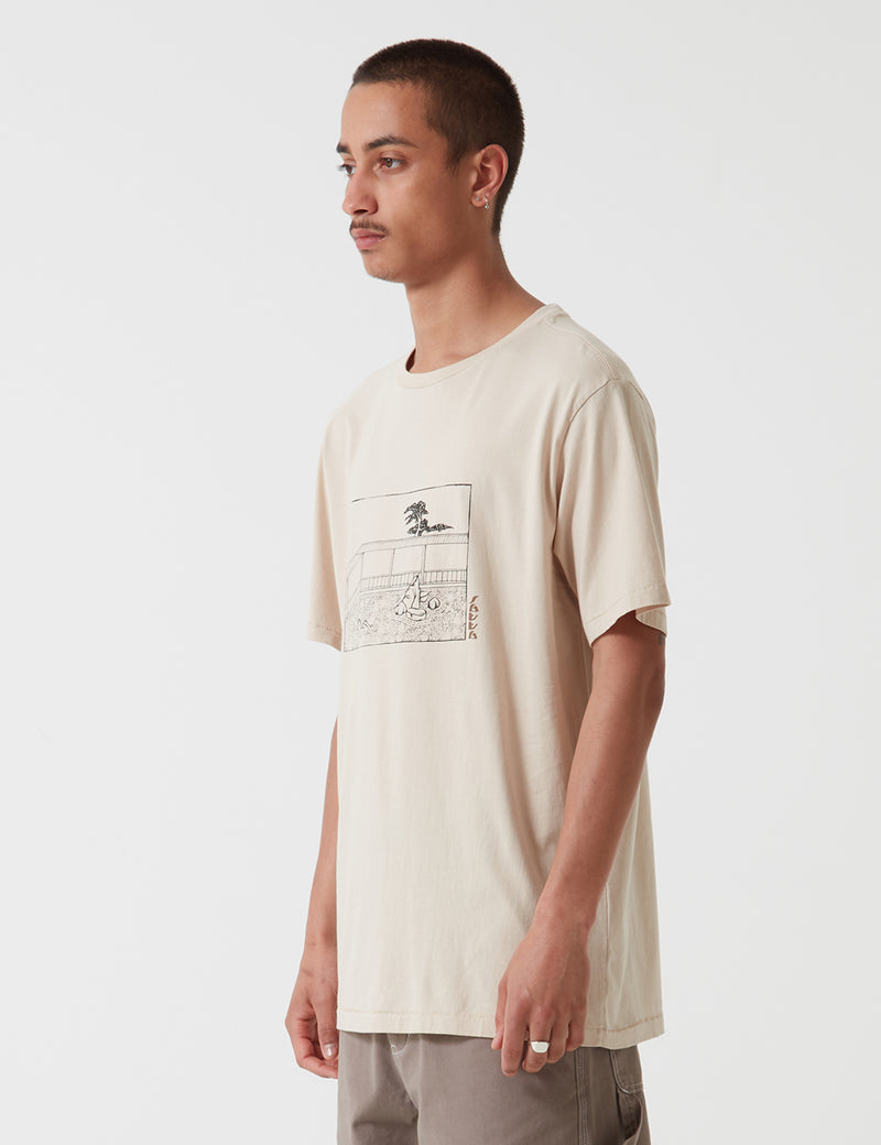 Satta Zen-Garten-T-Shirt - Calico Ecru
