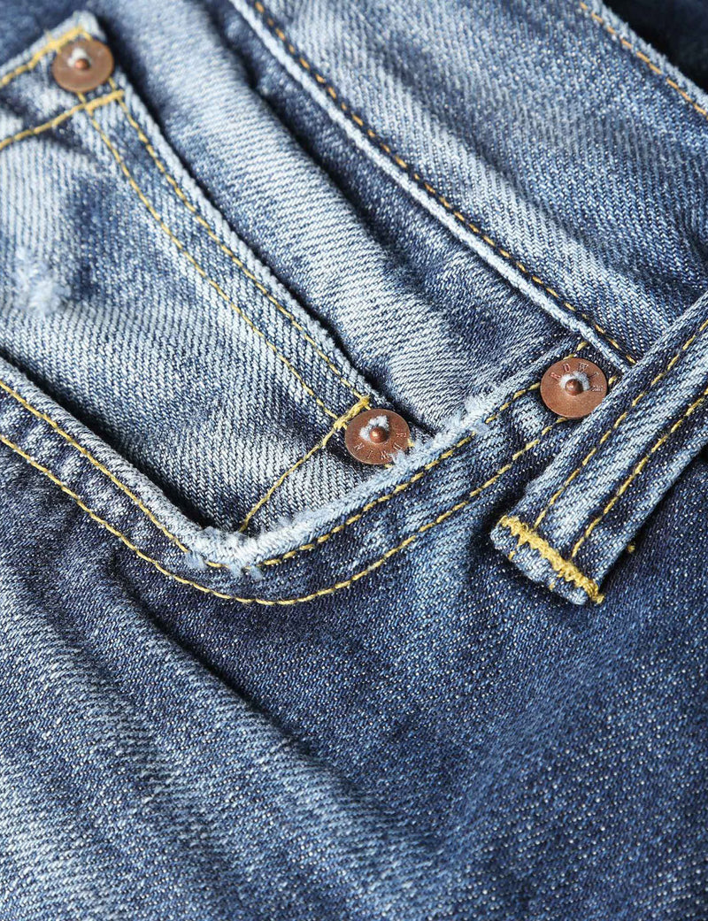 Edwin ED-55 Relax Tapered 12oz - Blue Break Used