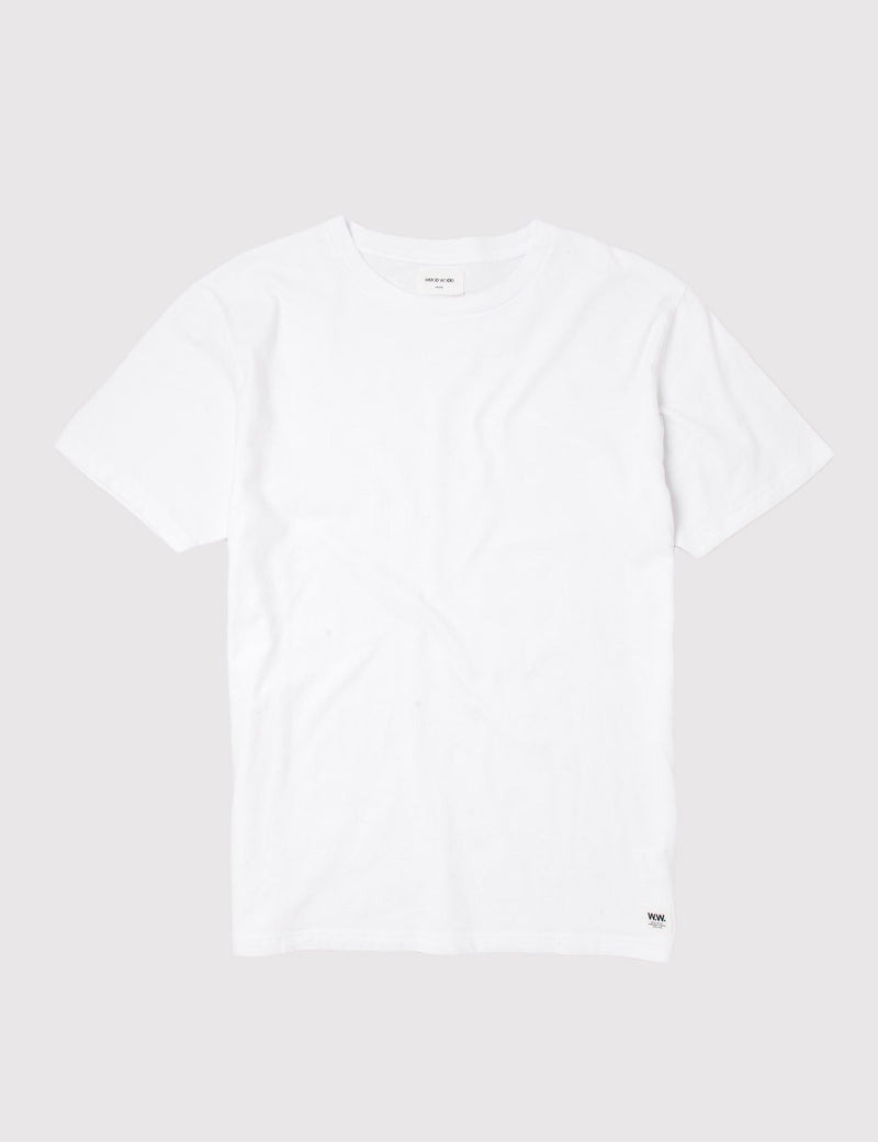 Wood Wood Basic T-shirt - White