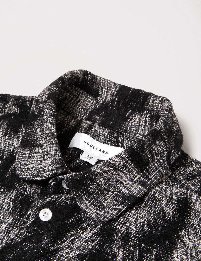 Soulland Tom Western Shirt - Black/White