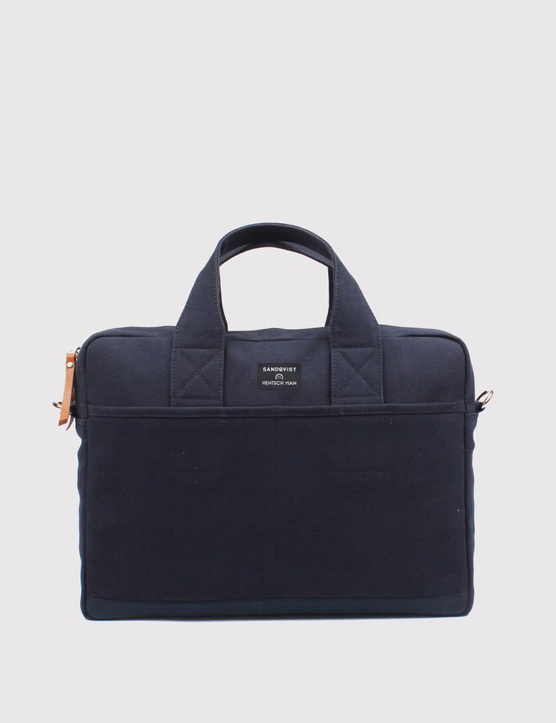 Sandqvist x Hentsch Man Salvador Laptop Bag - Blue