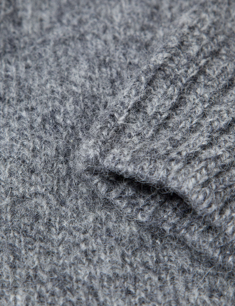 Wood Wood Kevin Wool Sweatshirt - Pepper