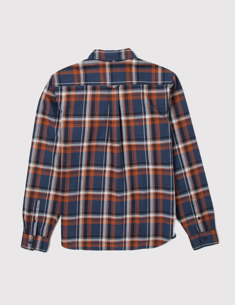 Dickies Atwood Check Shirt - Air Force Blue
