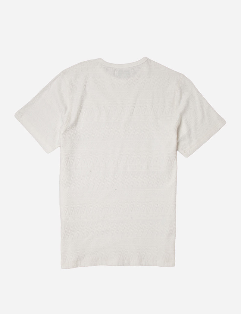 Soulland Stef Jacquard T-shirt - Off White