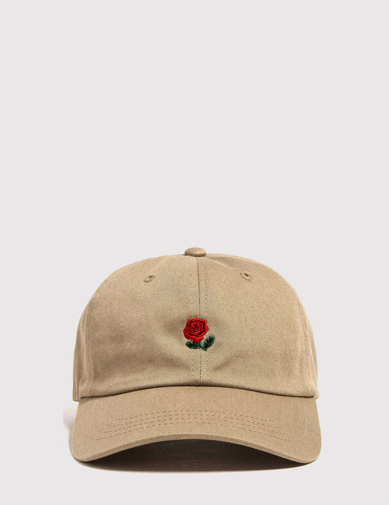 The Hundreds The Rose 6-Panel Cap - Khaki