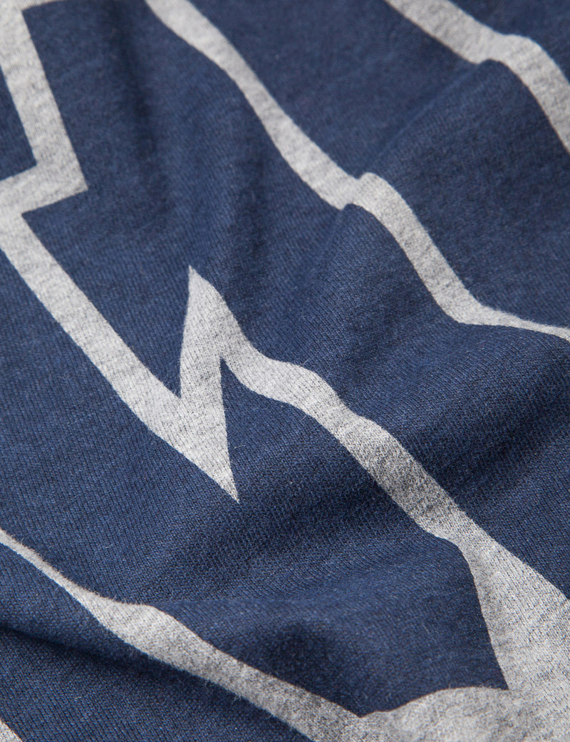 Wood Wood VVV T-Shirt - Heather Grey