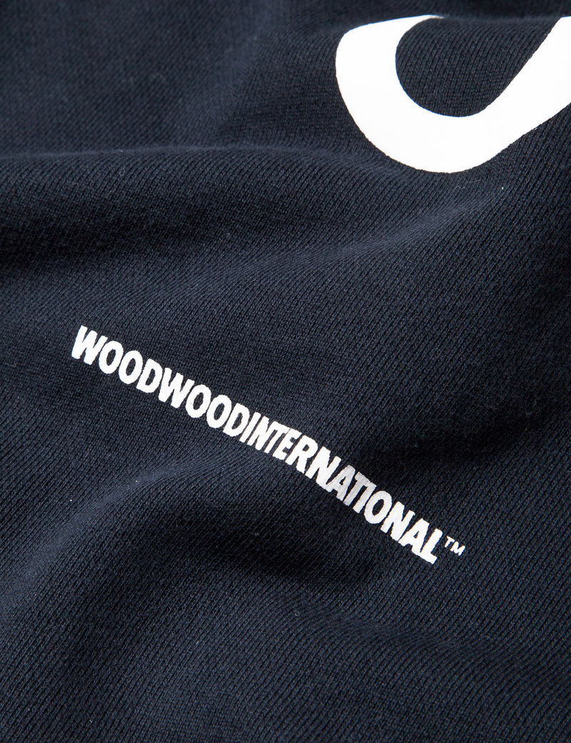 Wood Wood Hester Sweatshirt - New York Blue