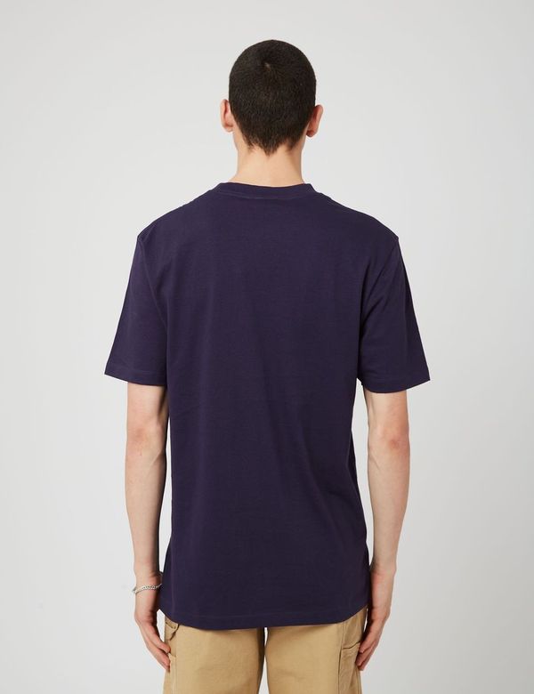 Parlez Ladsun 티셔츠 - 네이비 블루/옐로우