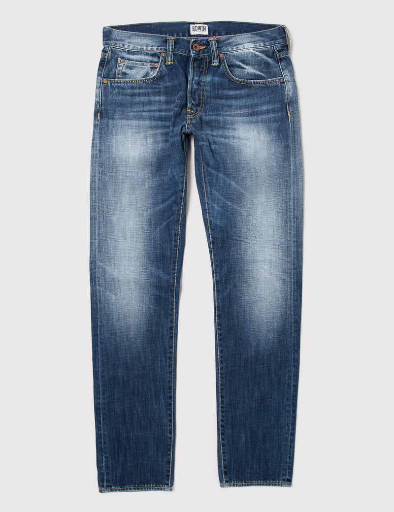 Edwin ED-55 Relax Tapered 12oz - Blue Break Used