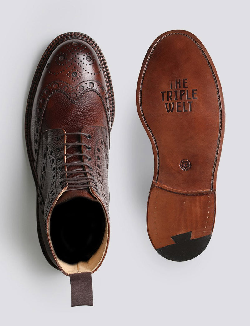 Triple sales welt boots