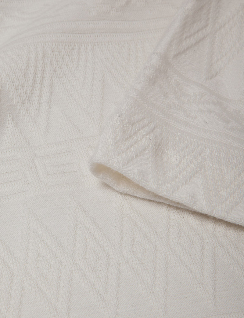 Soulland Stef Jacquard T-shirt - Off White