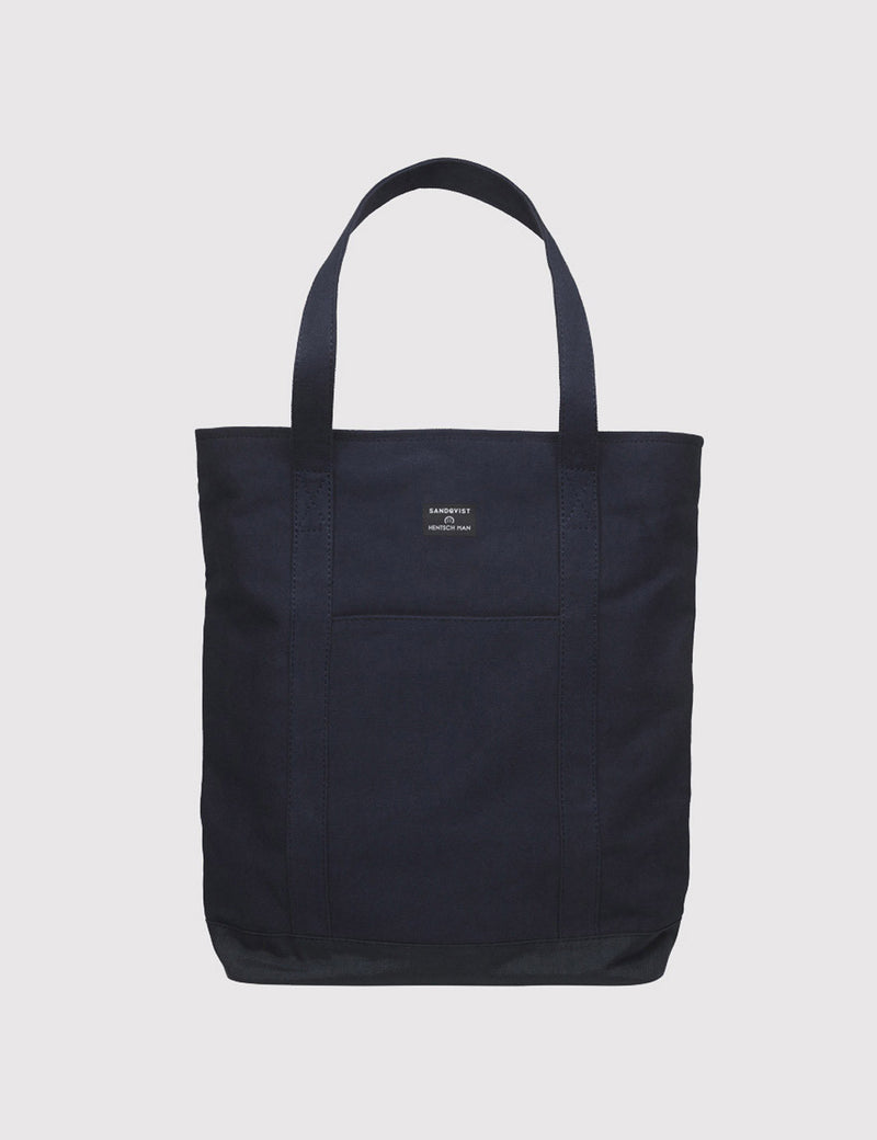 Sandqvist x Hentsch Man Natal Tote Bag - Blue