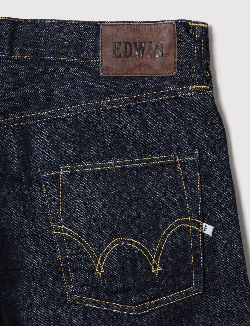 Edwin ED-55 Relax Tapered 12oz - Dark Blue Rinsed