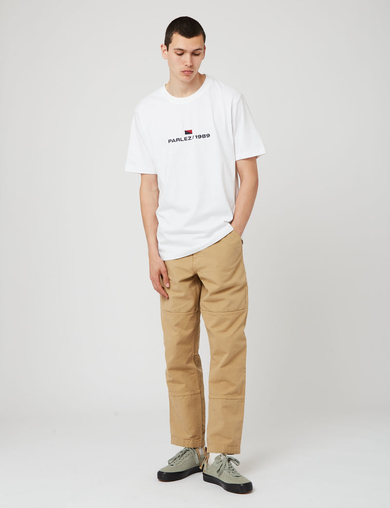 T-shirt Cardinal Parlez - Blanc