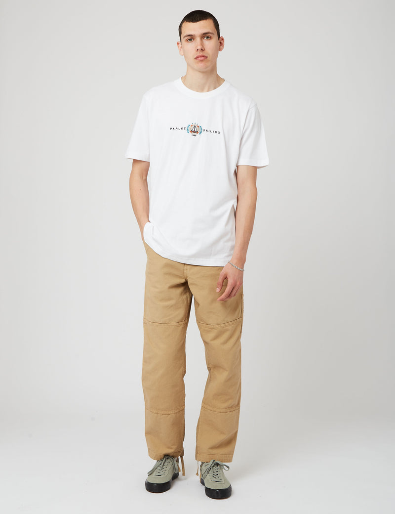 T-shirt Parlez Maiden - Blanc